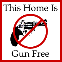 This Home is Gun Free